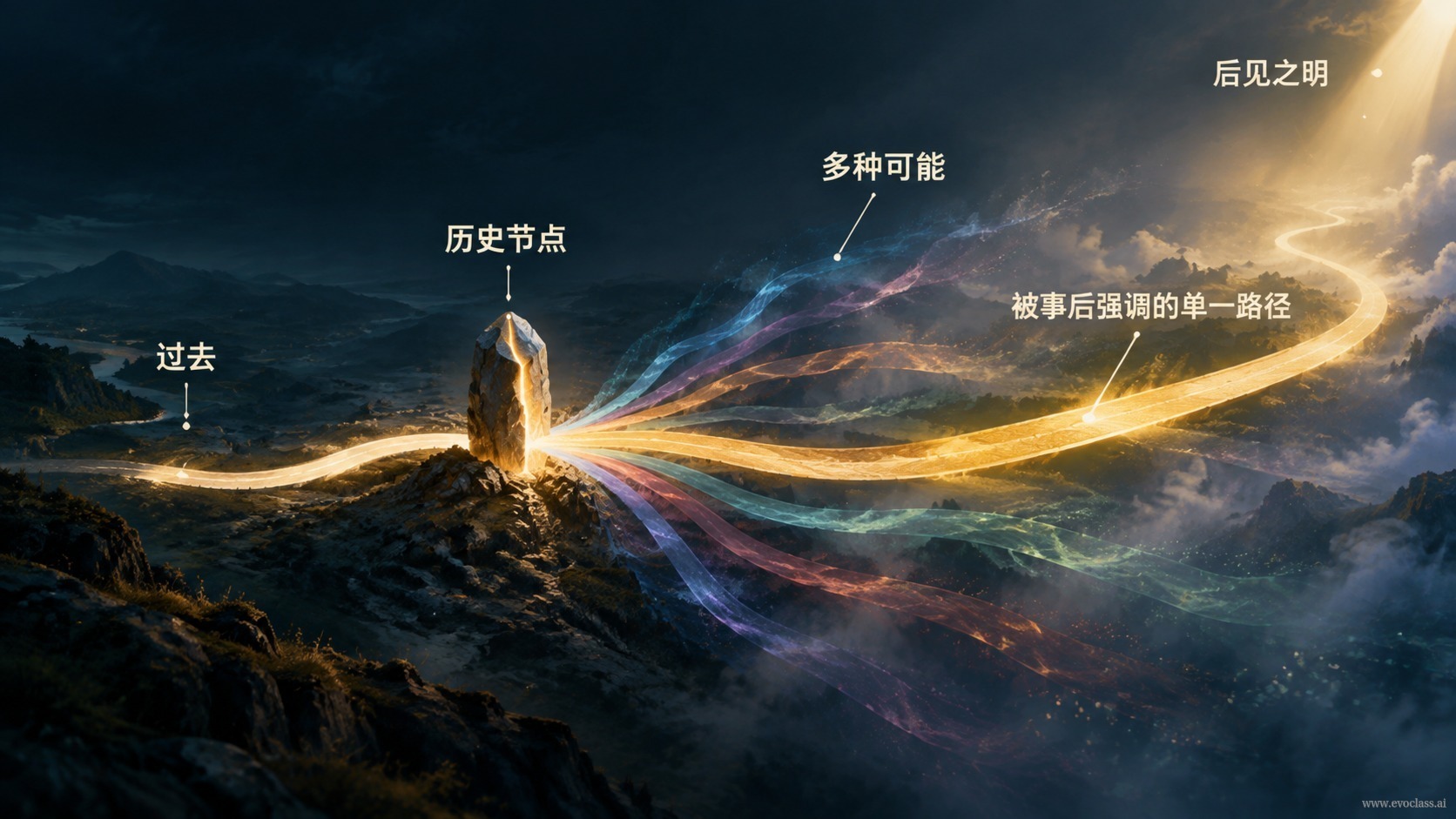 分叉路径图
